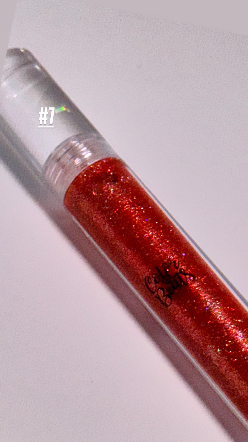 Lipgloss con Destellos de Brillo